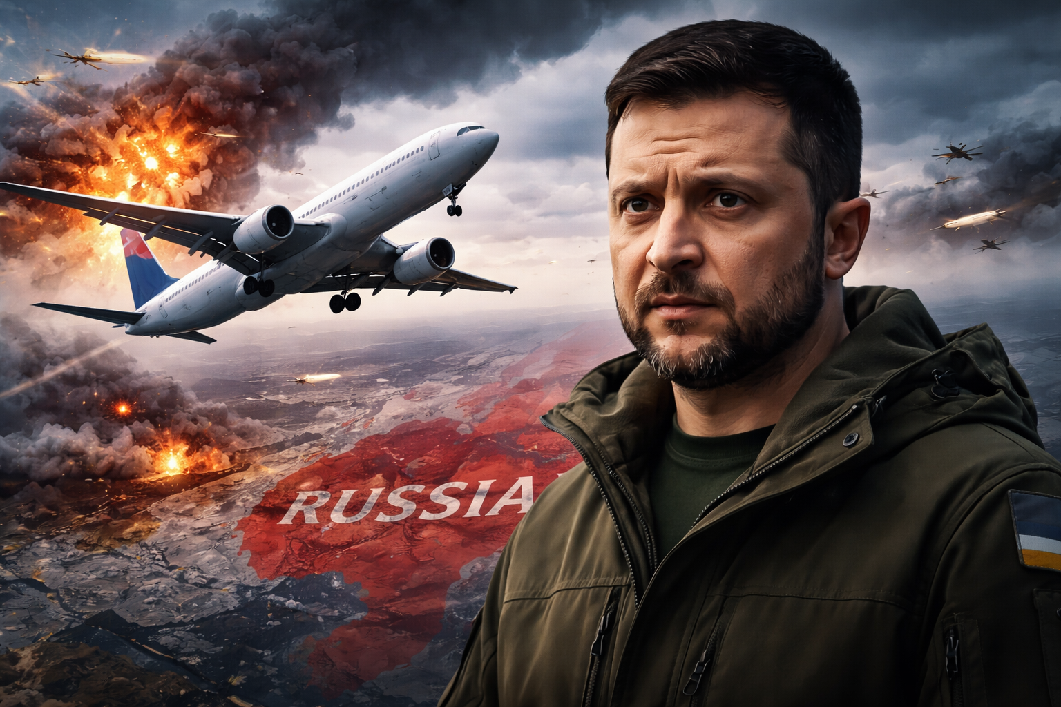 Zelensky Warns Airlines to Avoid Russian Airspace Amid Increased Ukrainian Drone Strikes