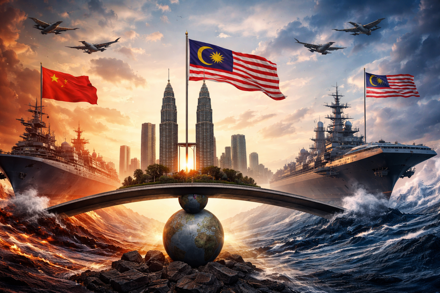 Malaysia’s Balancing Act Between China and the US Faces Increasing Strain