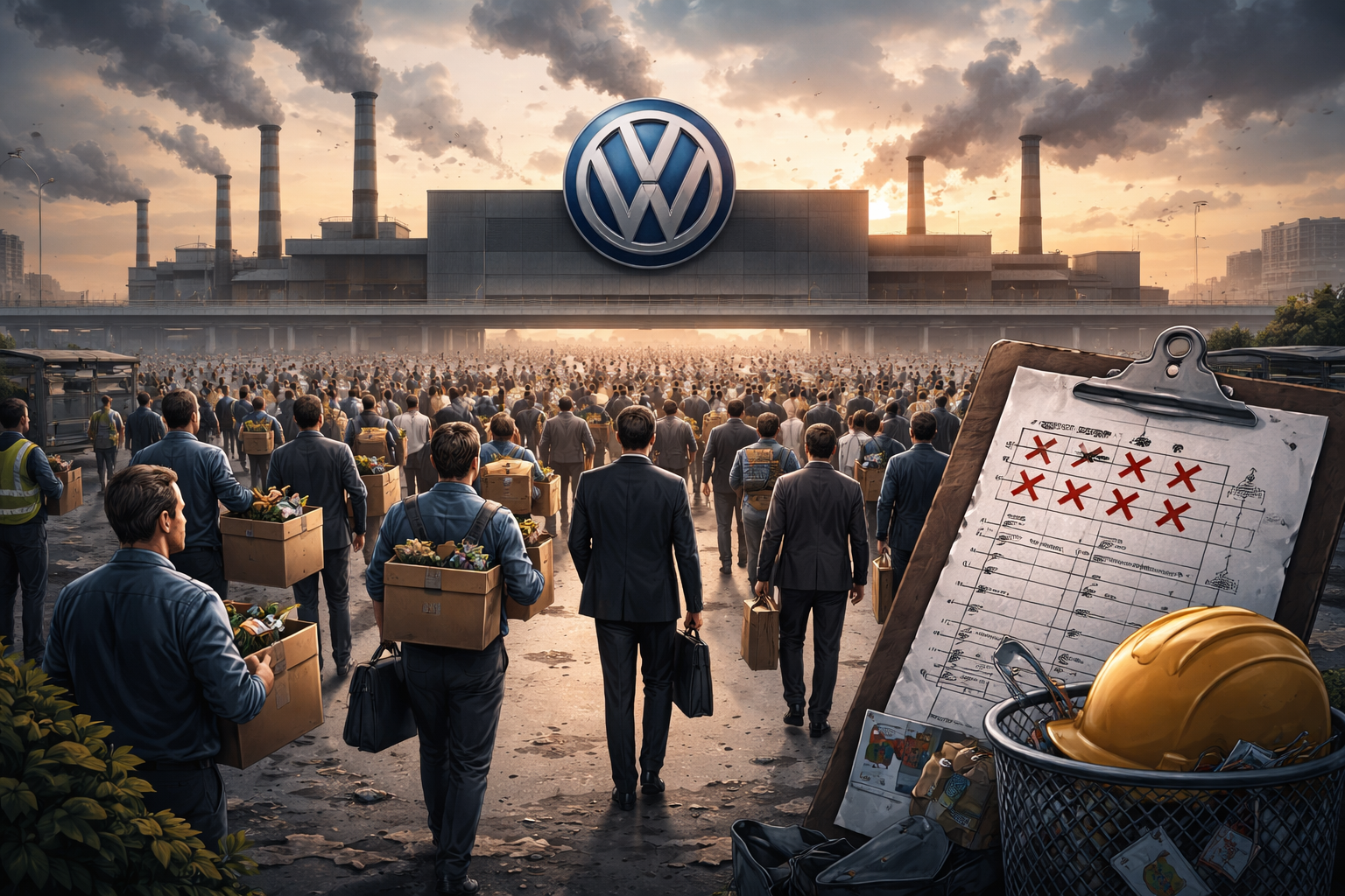 Volkswagen Approves Cutting 50,000 More Jobs in Its Largest Ever Restructuring