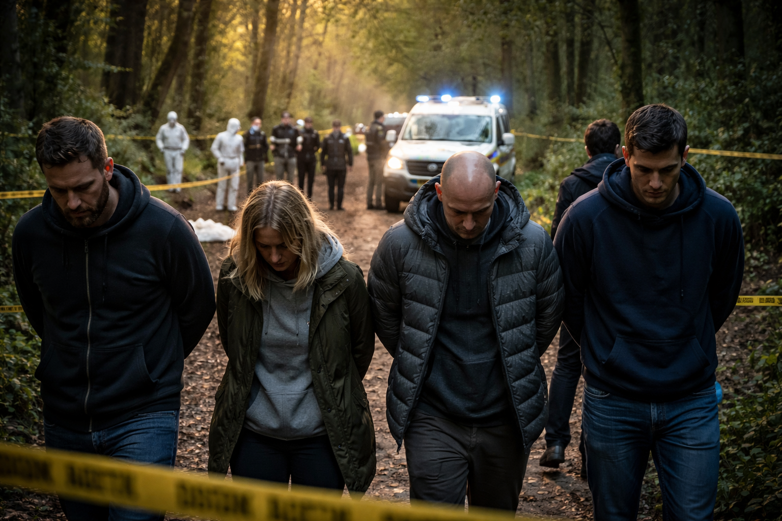Four Arrested in Connection with Death of Infant Found in Staffordshire Woodland