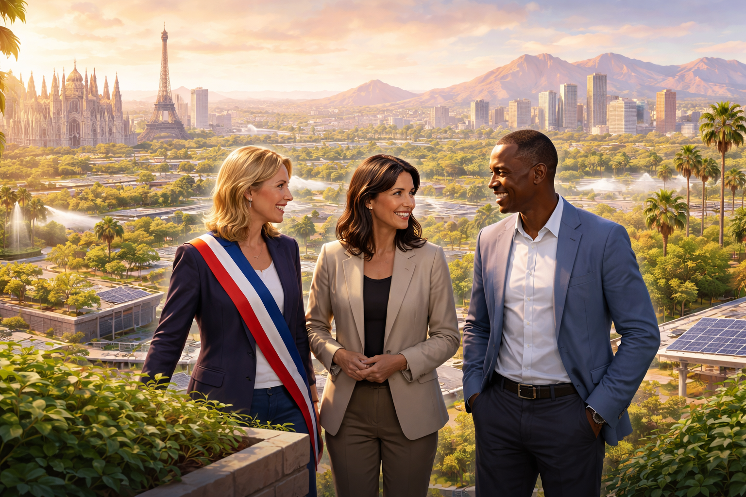 Mayors of Paris, Milan, and Phoenix Tackle Rising Heatwaves Through Shared Urban Strategies