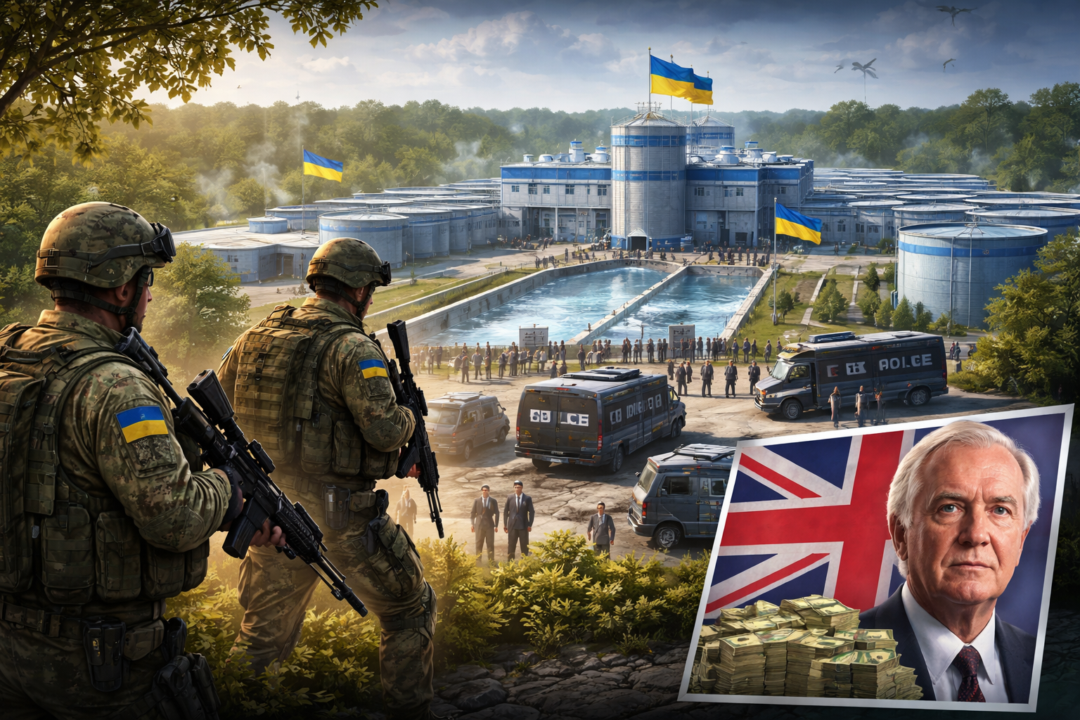Ukraine Moves to Seize Water Company Partly Owned by British Theatre Mogul’s Billionaire Family