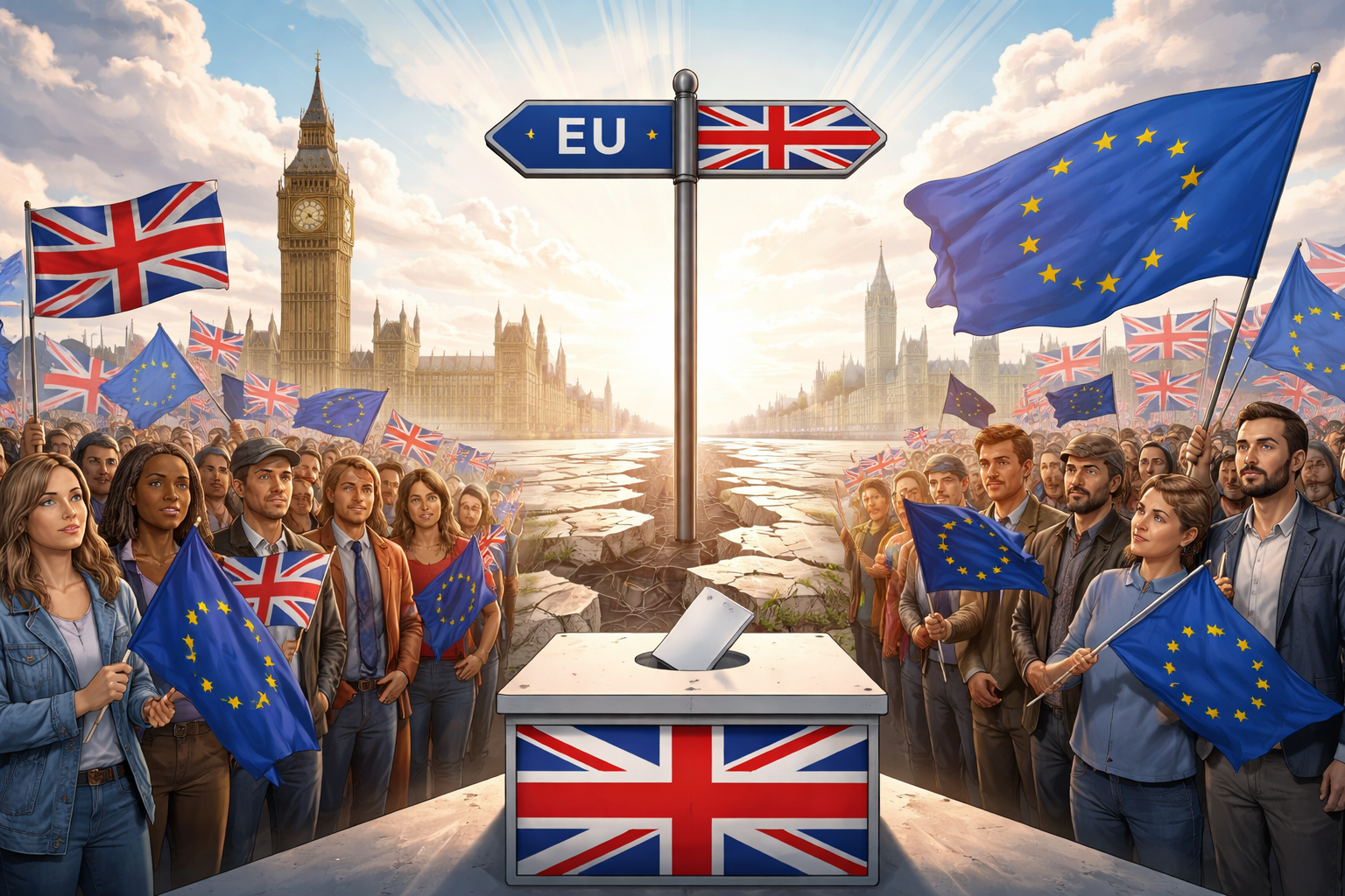UK Voters Favor Ambitious New Approach to EU Relations Amid Brexit Discontent