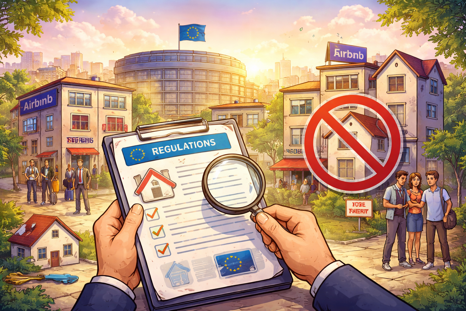 EU Proposes New Restrictions on Airbnb and Short-Term Rentals to Address Housing Shortages