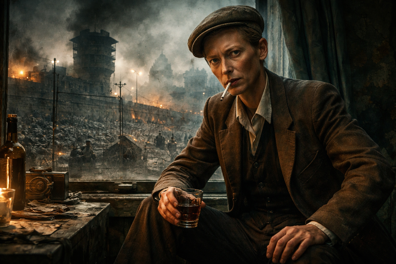 Imagem horizontal 16:9 representando Tilda Swinton Stars in Revival of Man to Man