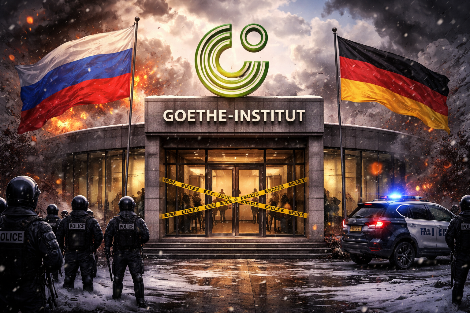 Goethe-Institut to Close Russian Branches Amid Rising Political Tensions