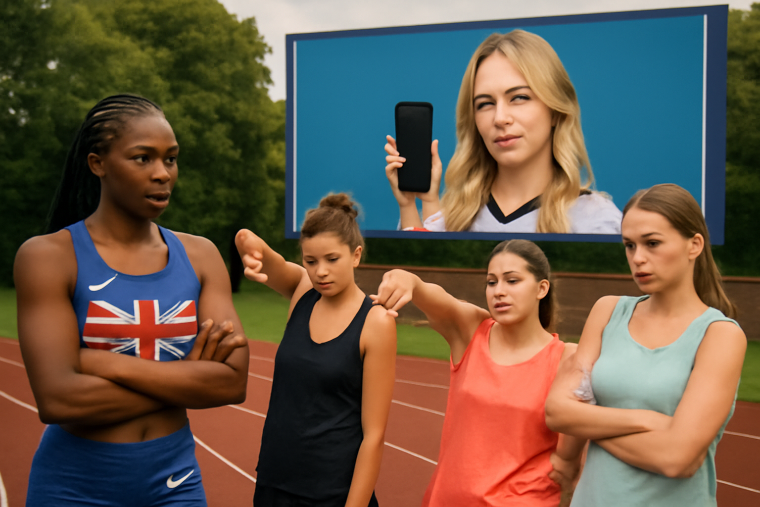 British Sprinter Amy Hunt and Female Athletes Criticize Sydney Sweeney’s Controversial Sports Gambling Ad