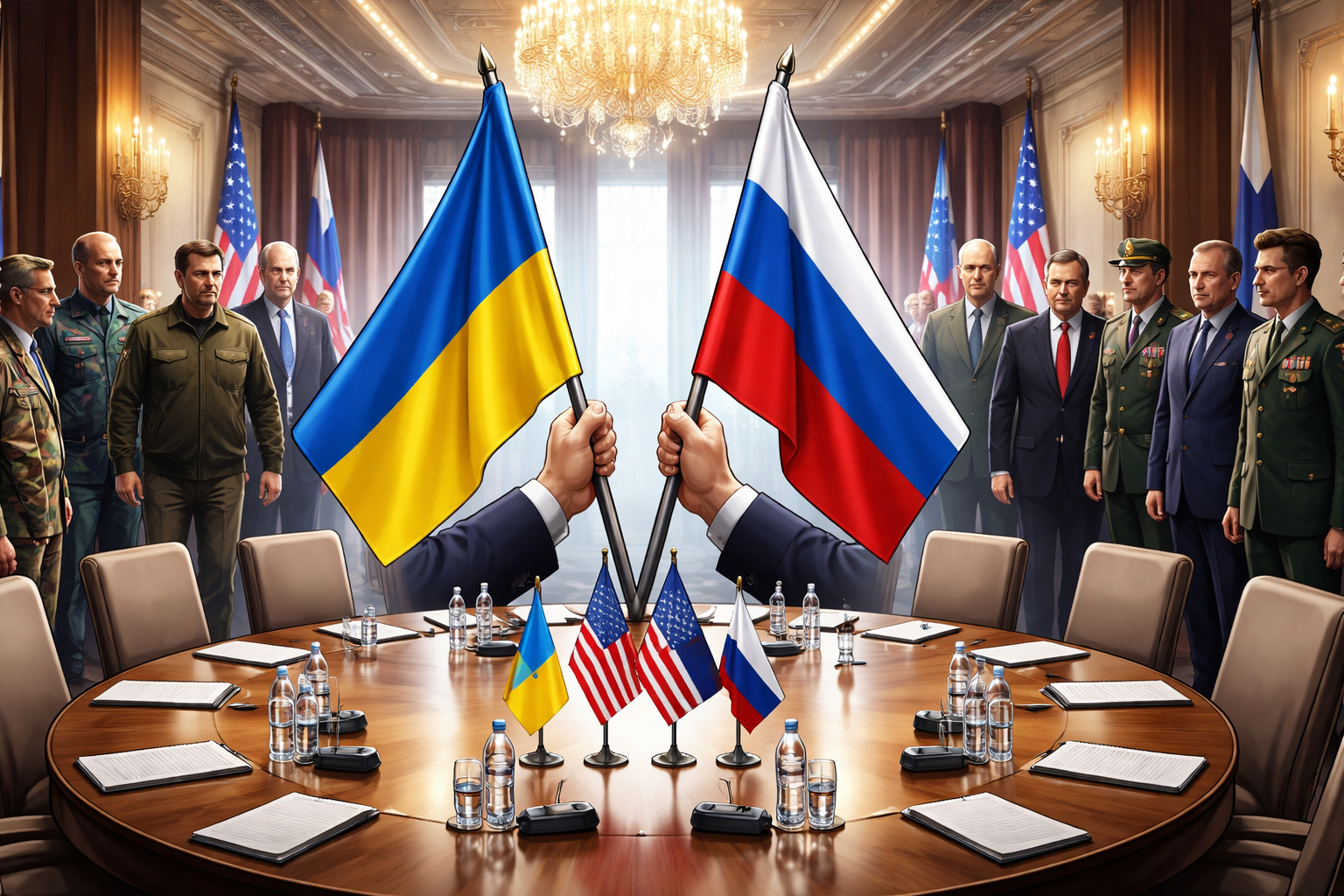 Ukraine and Russia Prepare for New Round of U.S.-Mediated Peace Talks