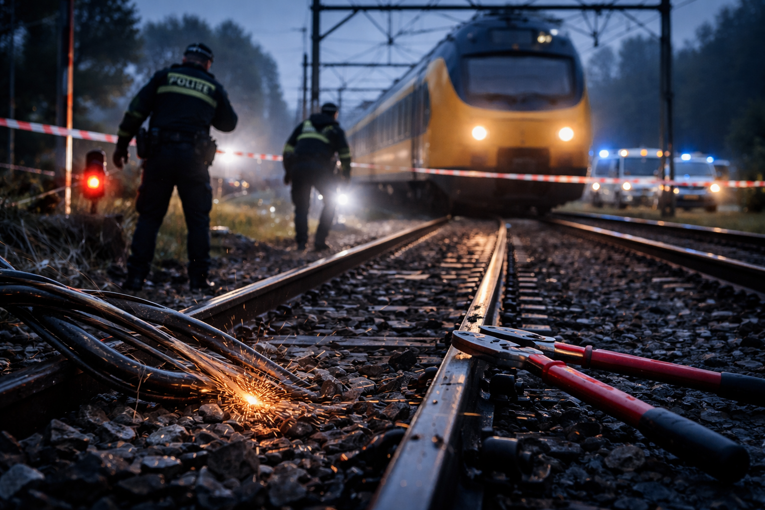 Sabotage Suspected in Disruption of Dutch Train Services