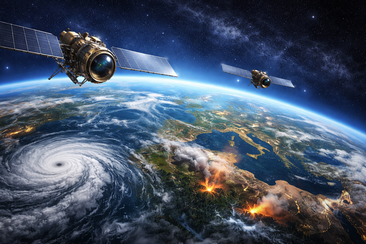 Europe Deploys Two Satellites to Monitor Climate Change and Extreme Weather