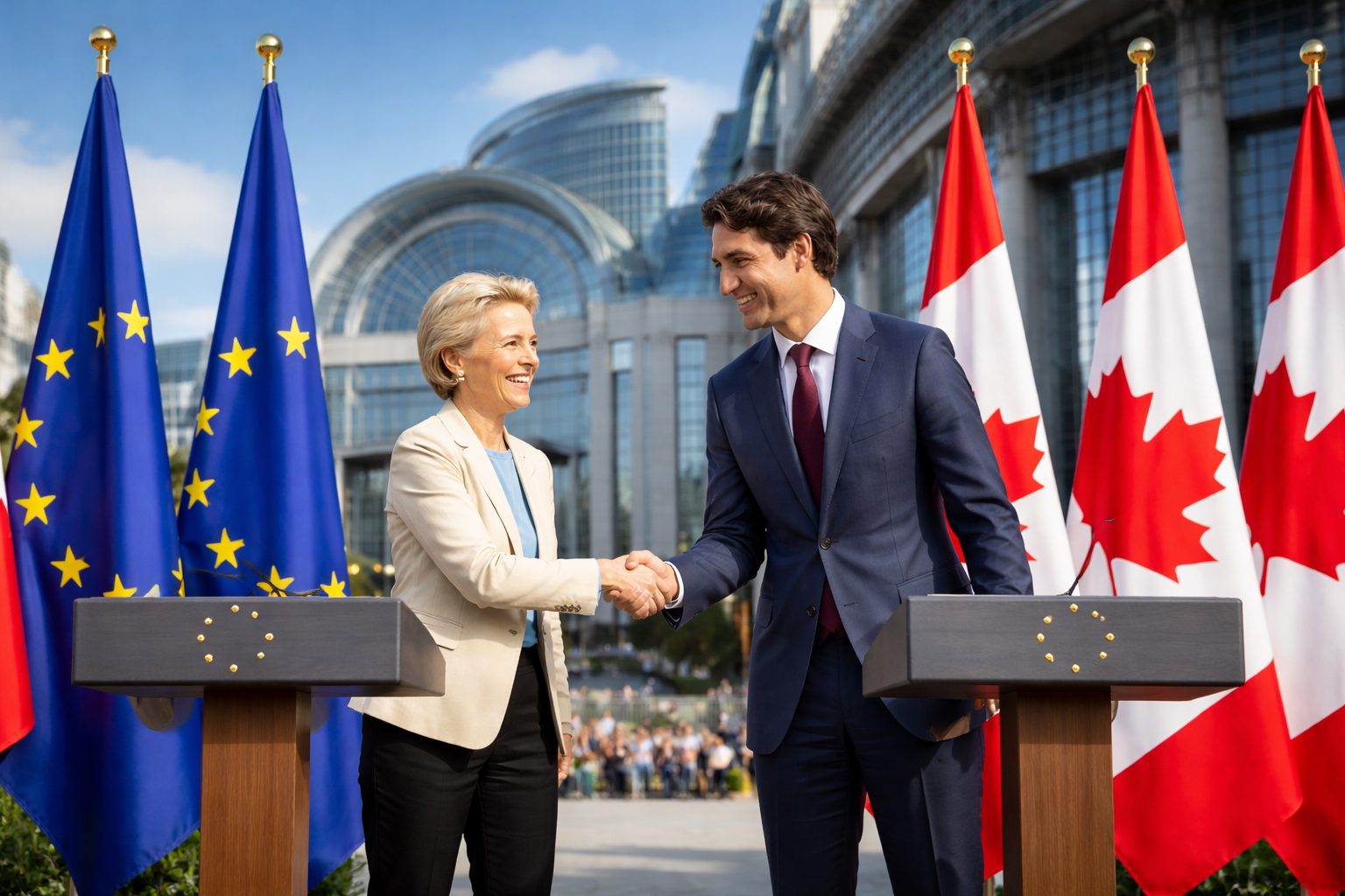 EU Commission President Proposes Canada as First Associate Member of the European Union