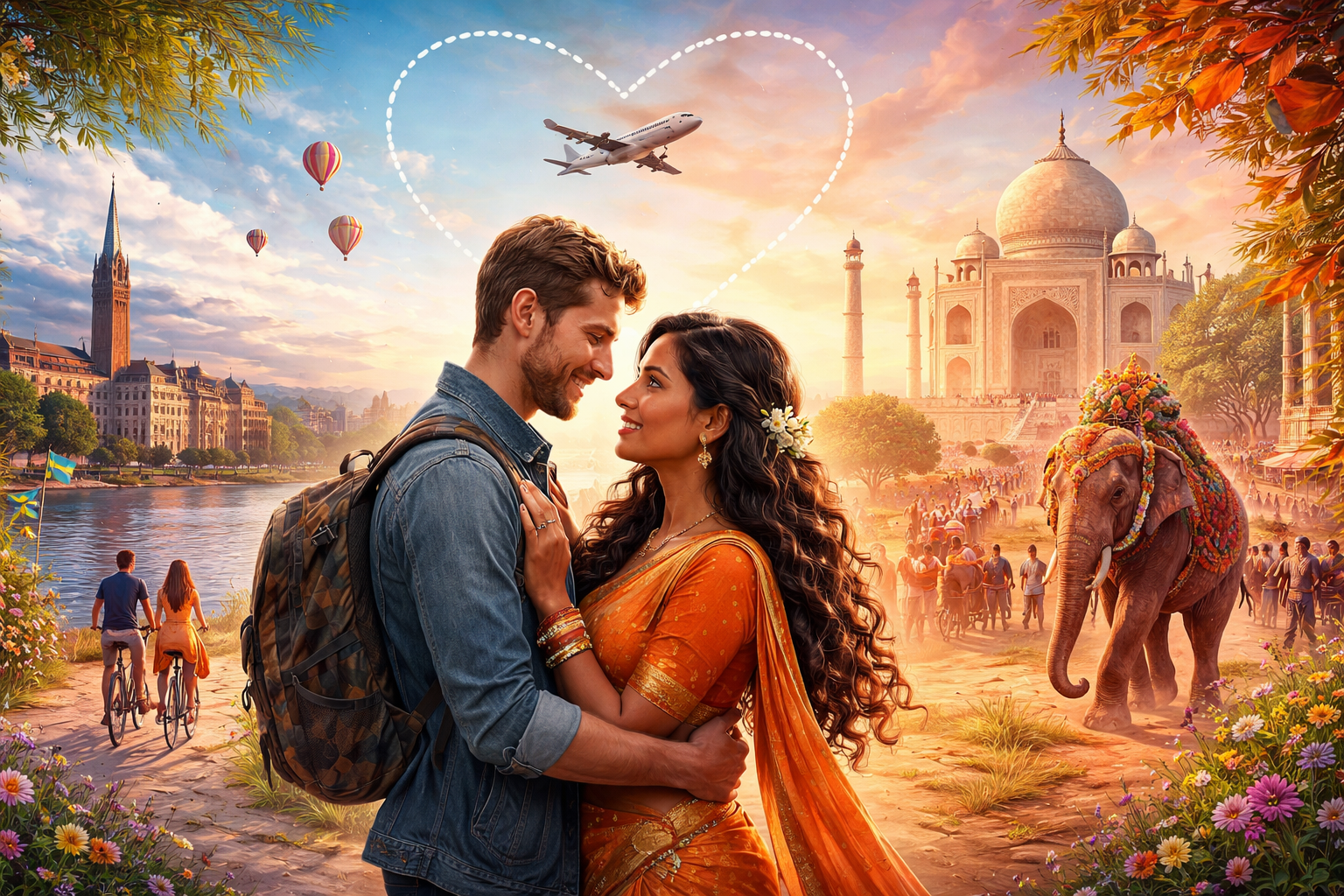 The Cycle of Love Tells a 6,000-Mile Journey of a Swedish-Indian Romance