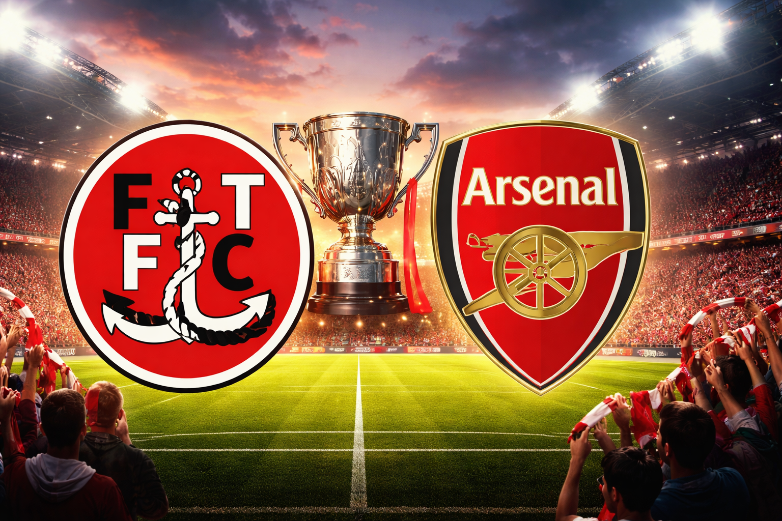 Fleetwood Town Set to Host Arsenal in EFL Cup Fourth Round