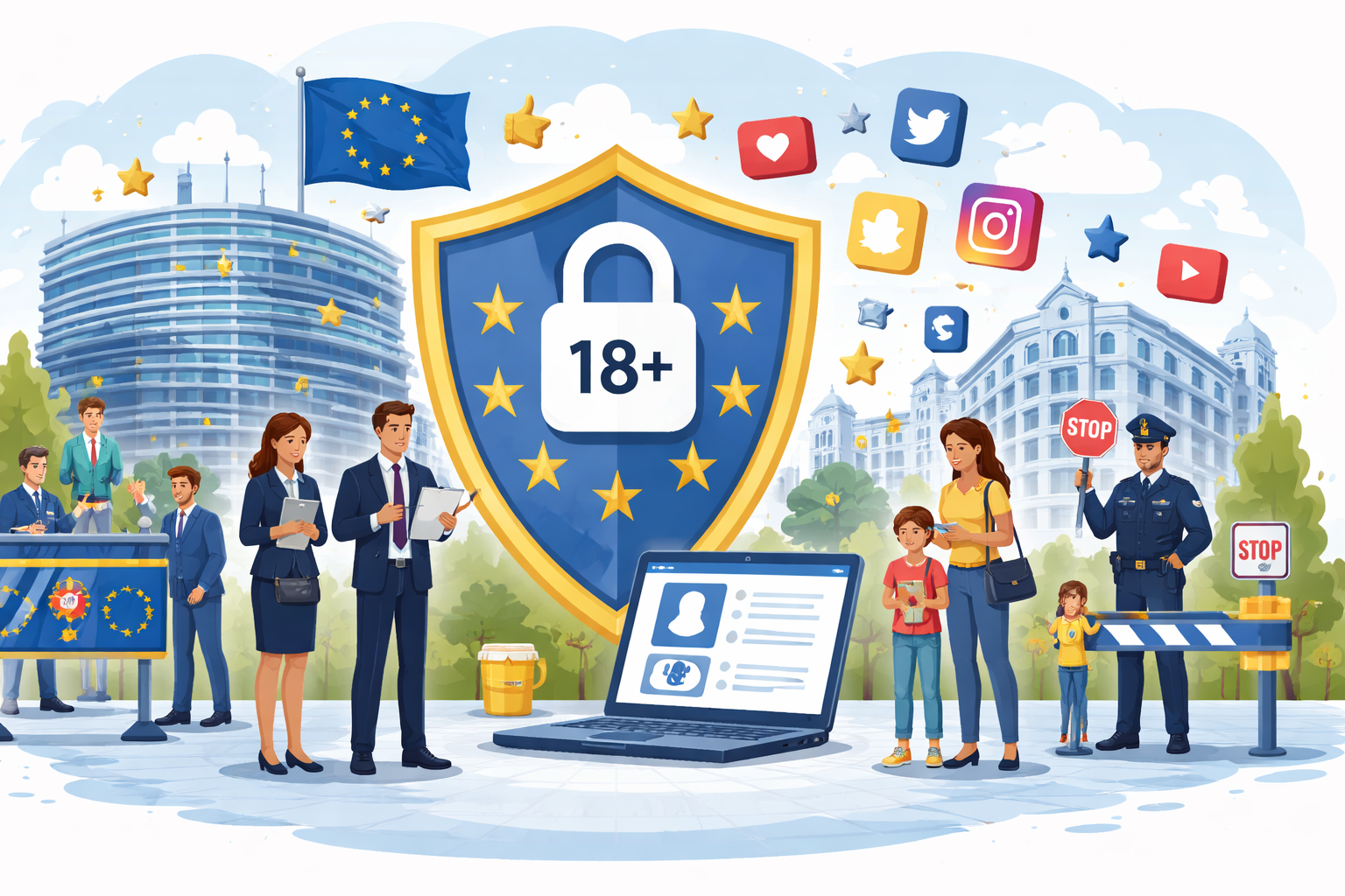 Europe Proposes Stricter Age Limits and Controls for Social Media Platforms