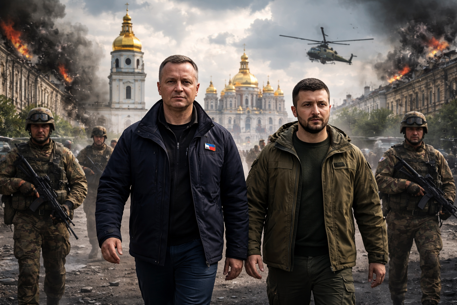 Polish Leader Visits Kyiv Amid Warnings of Russian Attacks on Ukraine’s Allies