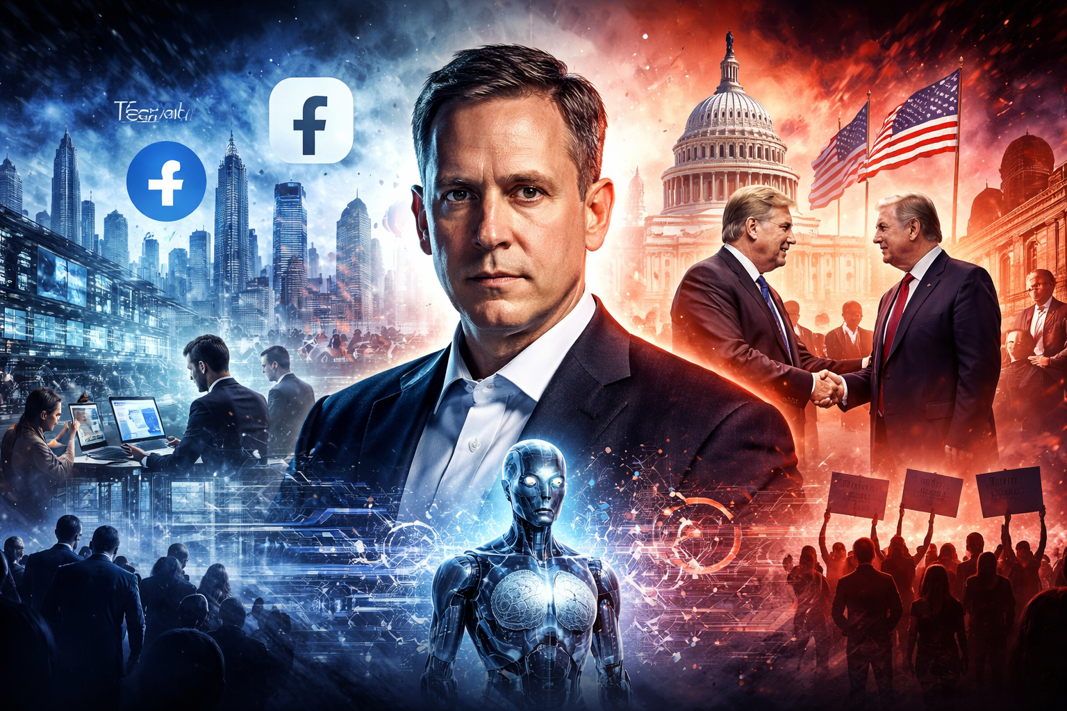Peter Thiel’s Influence Spans Tech, Politics, and Controversy Over AI and Ideology