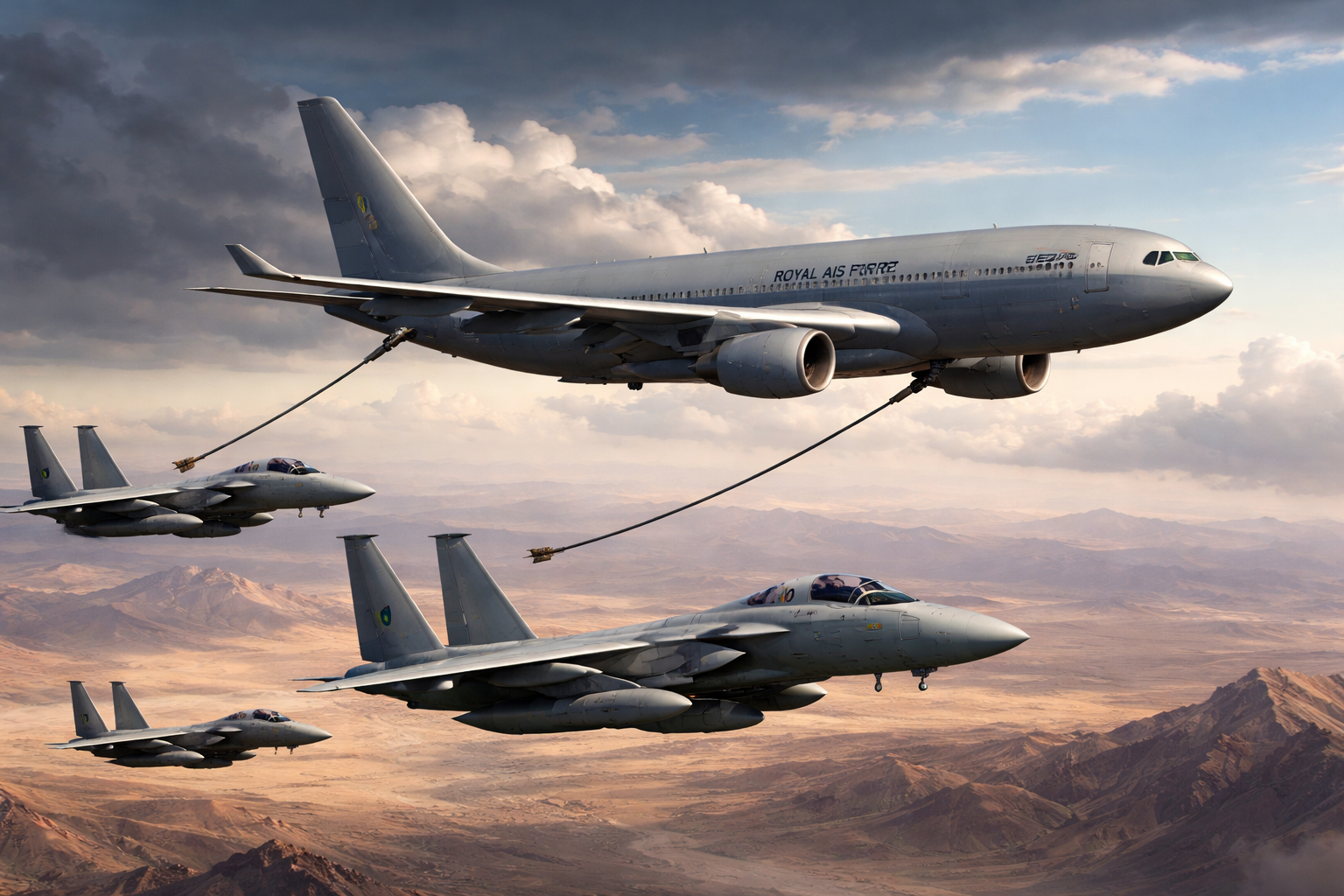 UK to Provide Defensive Air-to-Air Refueling for Saudi Jets Amid Yemen Conflict
