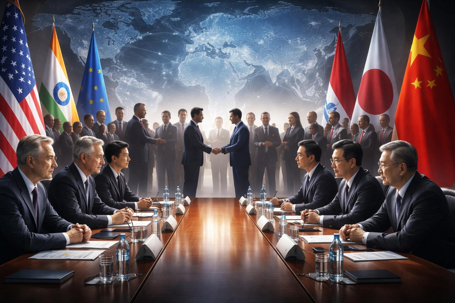 US-China Dialogue Highlights Strategic Stalemate as Middle Powers Seek New Alliances