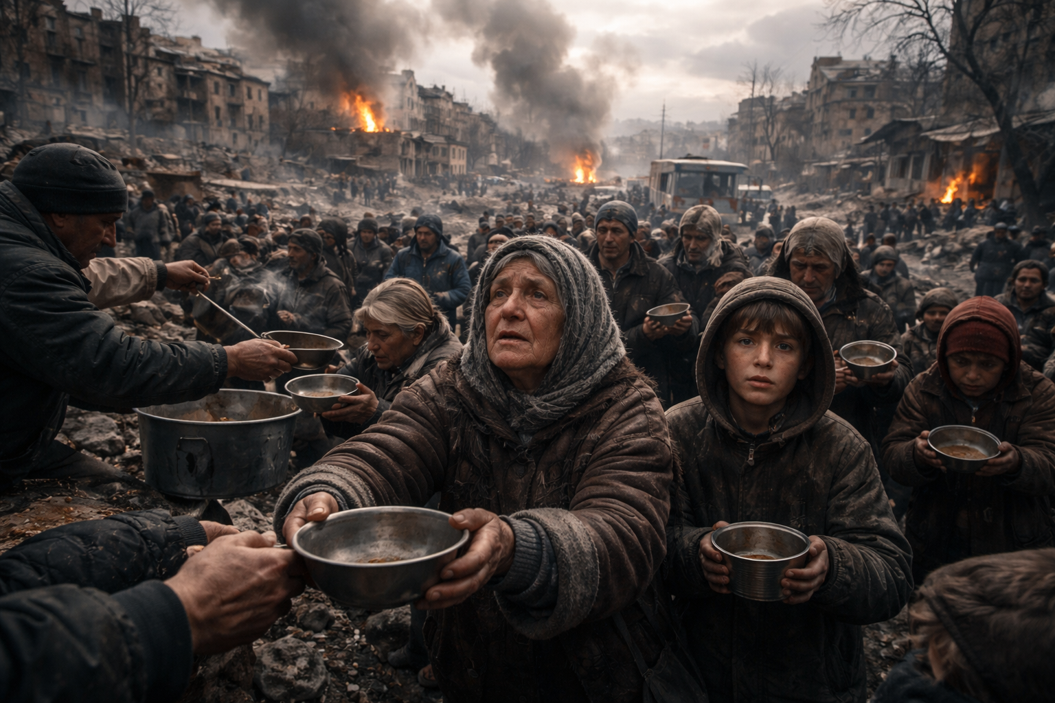Famine Warnings Escalate in Ukrainian Town of Oleshky Amid Ongoing Crisis