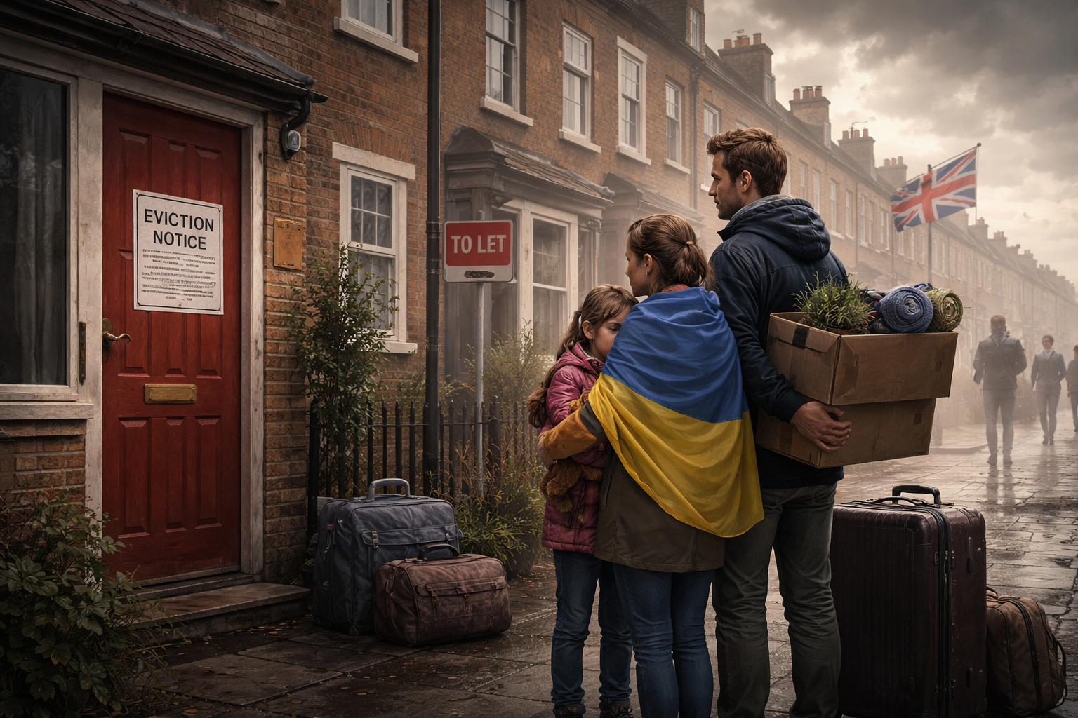 Ukrainians in UK Face Housing Uncertainty Amid Major Cuts to Host Support Payments