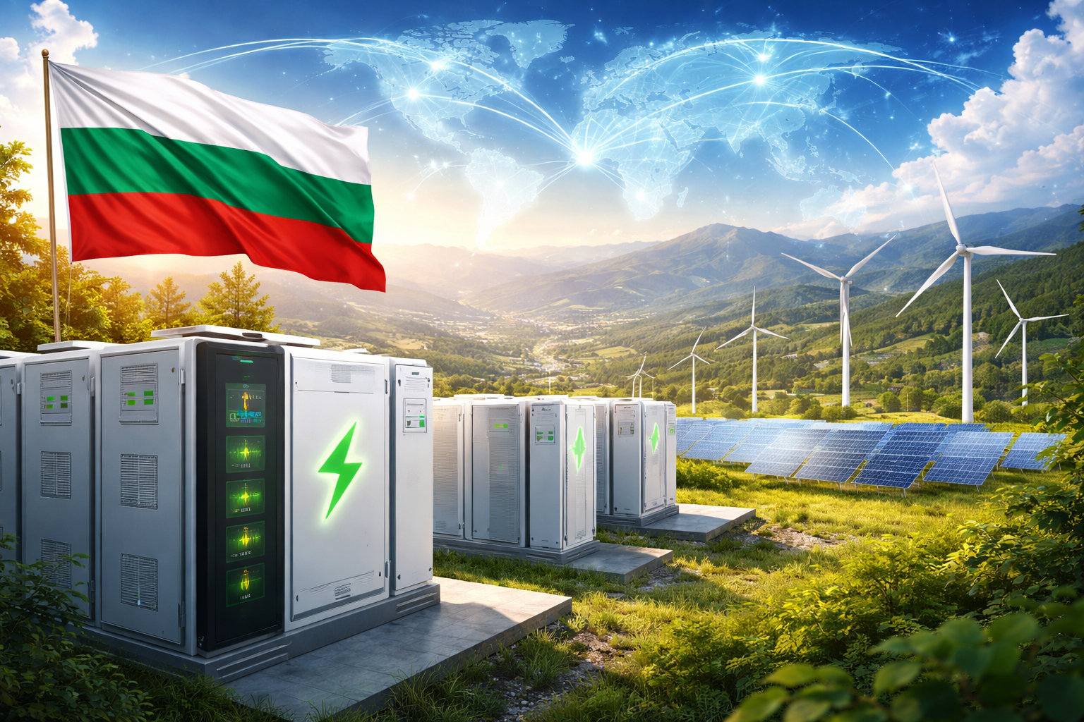 Bulgaria Emerges as a Global Leader in Battery Storage Capacity
