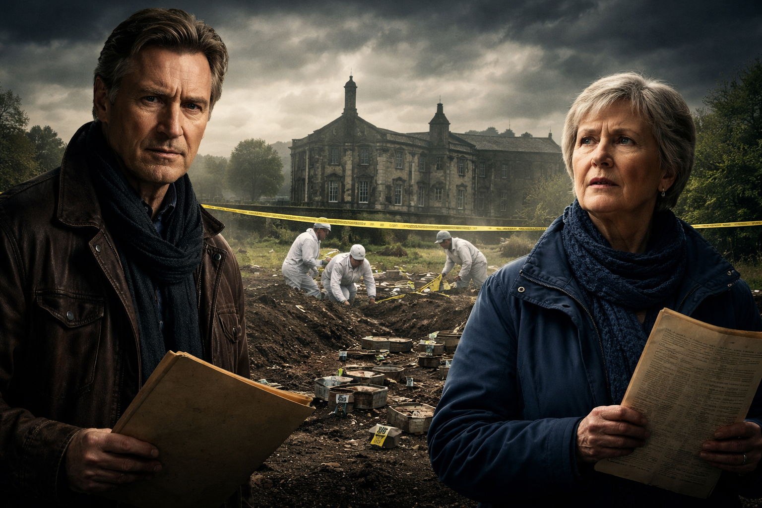 Liam Neeson Produces Film on Catherine Corless’s Investigation into Tuam Mass Baby Grave