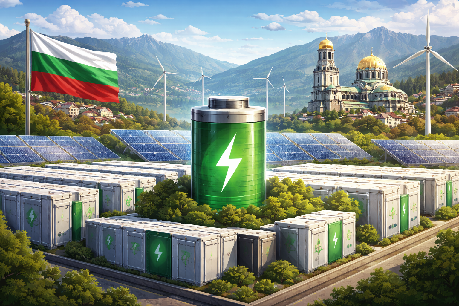 Bulgaria Emerges as a Global Leader in Battery Storage Capacity