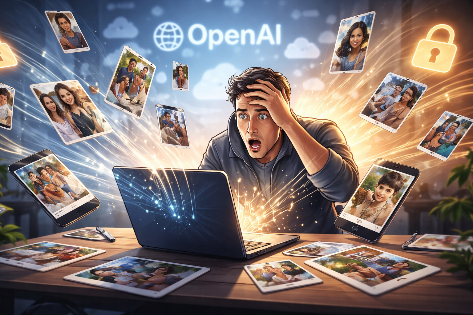 Capa horizontal representando openai confirms user images posted online sem consentimento
