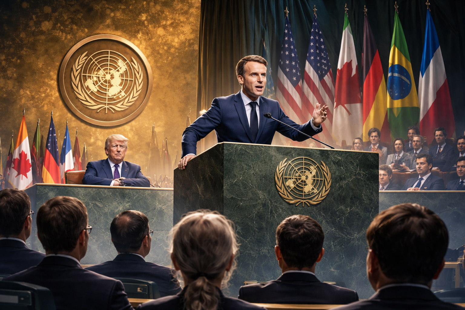 Macron’s Final UN Speech Inspires Middle Powers to Challenge Trump’s Global Approach