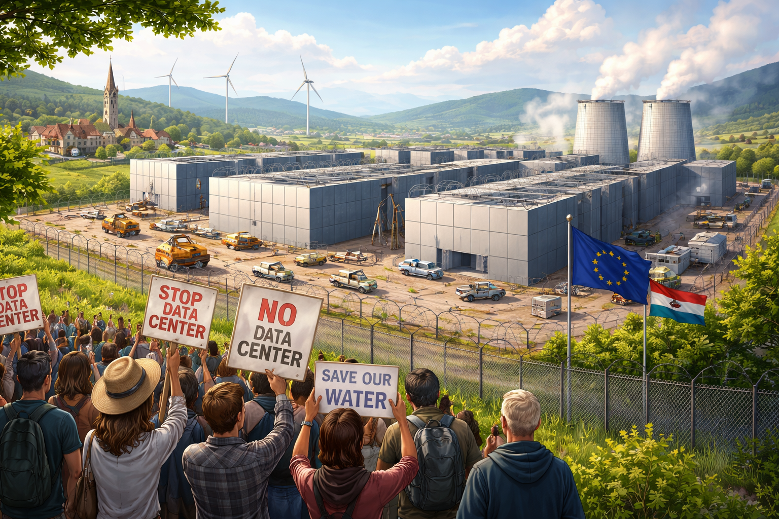 Europe Faces Local Opposition as Data Centers Expand to Support Digital Sovereignty
