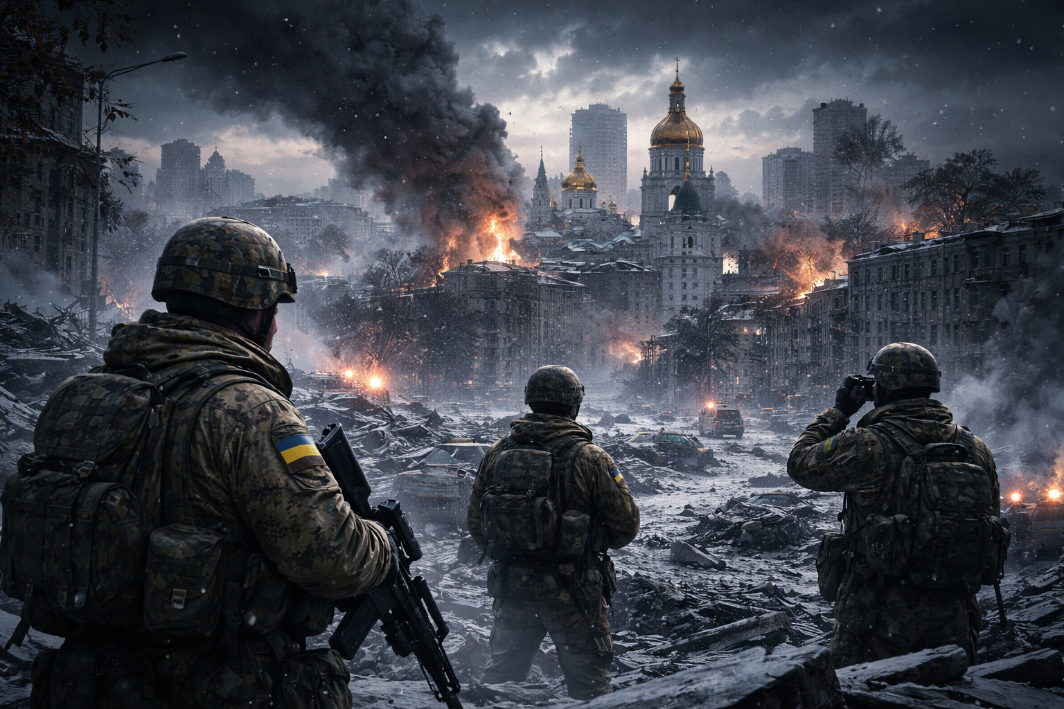 Kyiv Faces New Frontline Challenges as Winter Approaches Amid Persistent Attacks