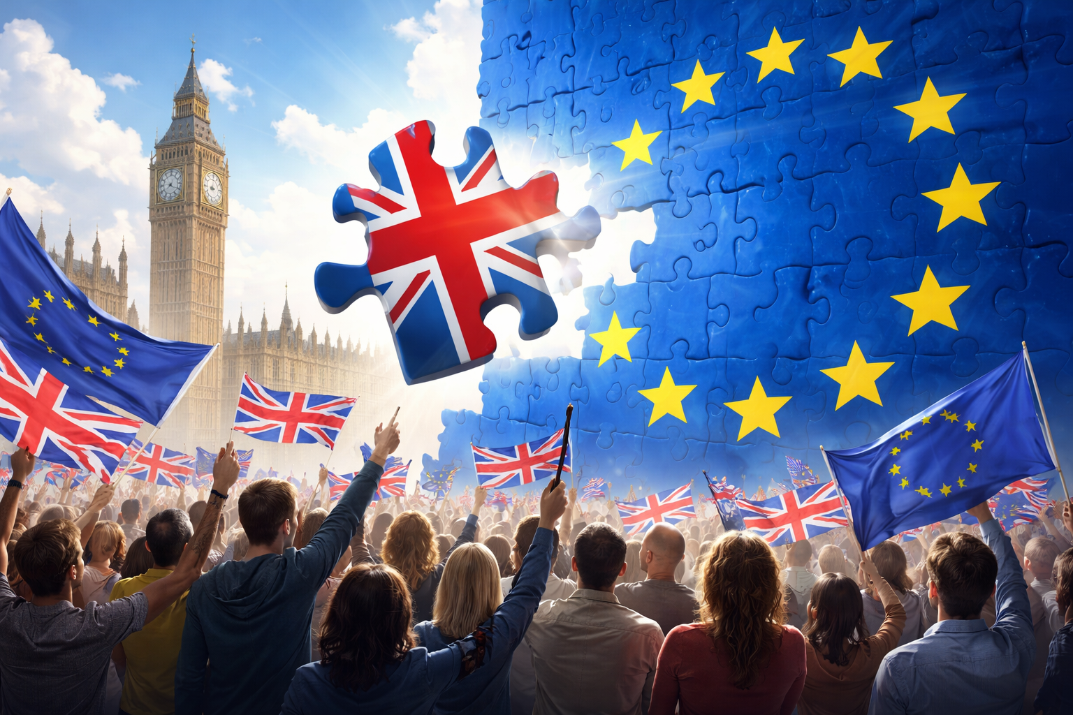 Nearly Half of UK Voters Support Rejoining the EU, Poll Shows Potential Boost for Labour