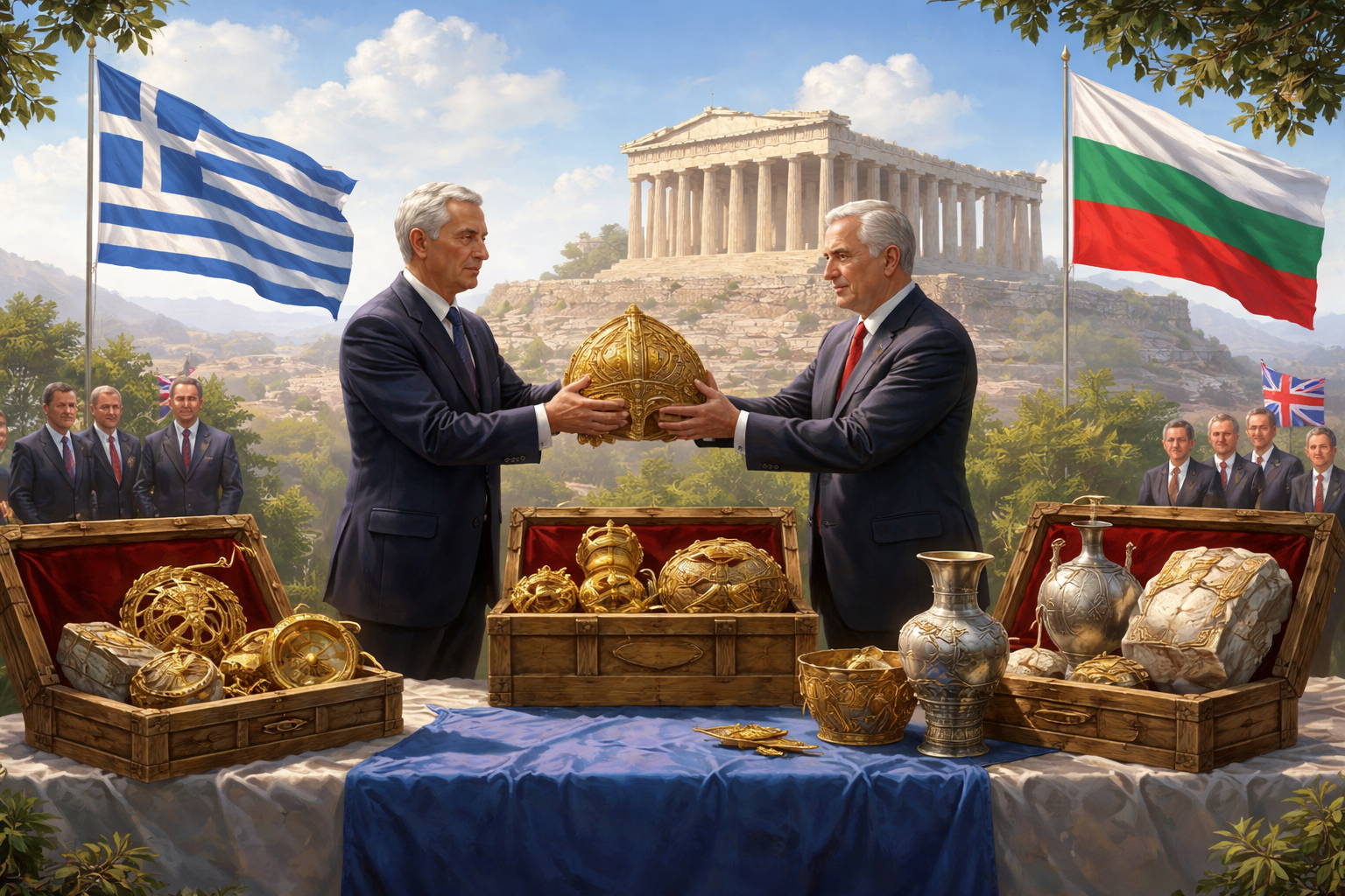 Greece Returns Priceless Relics to Bulgaria, Urges UK to Return Parthenon Marbles