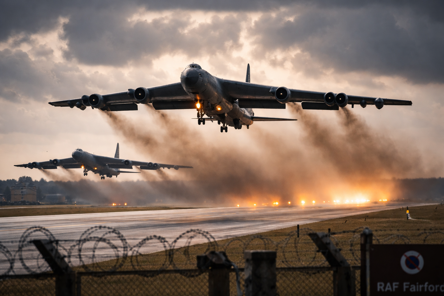 Trump Cites Threat as Reason for US Bombers Leaving RAF Fairford Base