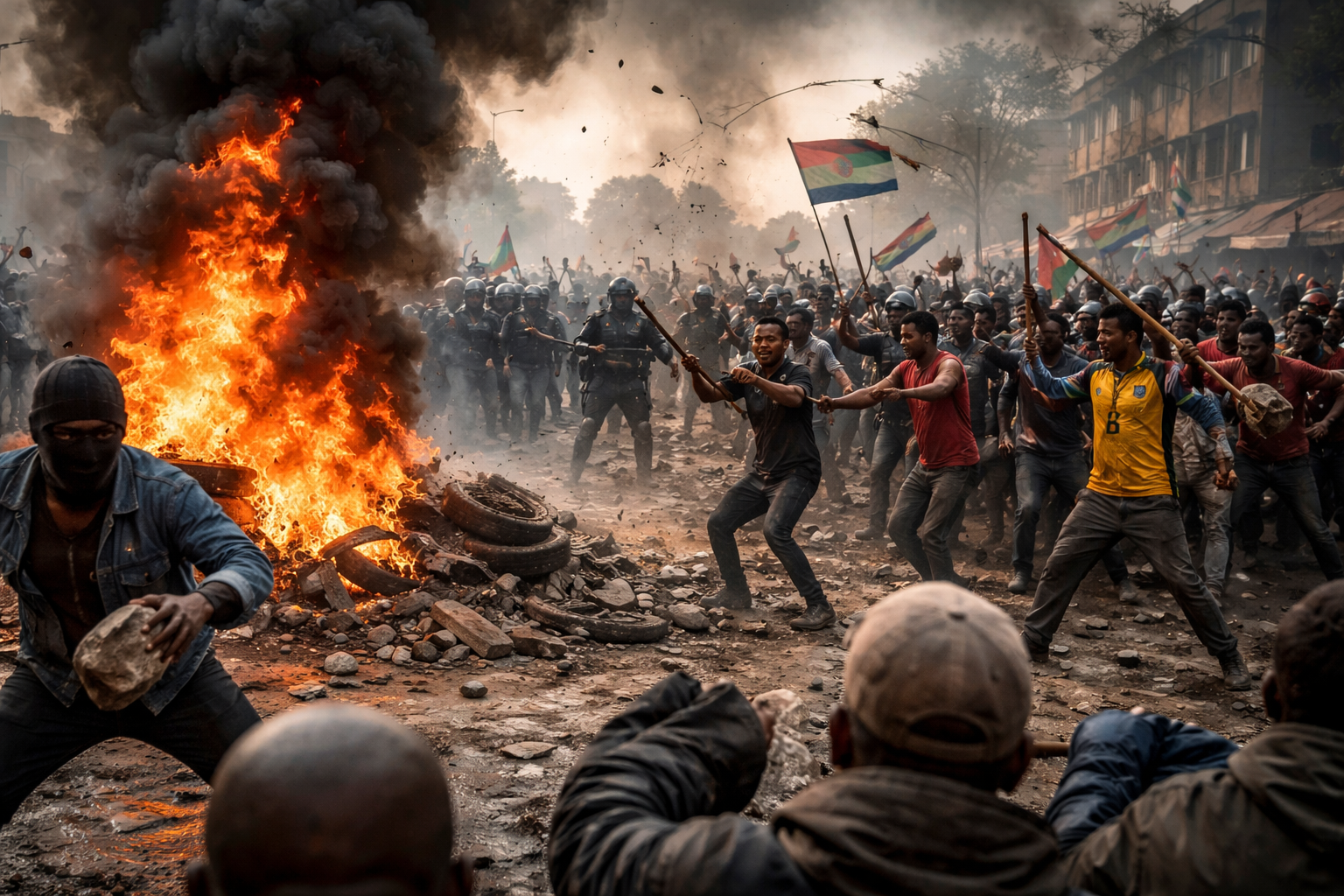Violent Anti-Migrant Protests Erupt in South Africa Following Court Ruling