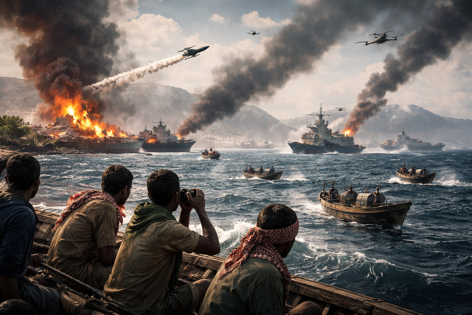 Houthi-Saudi Conflict Heightens Regional Strains Impacting African Nations Near Bab el-Mandeb Strait