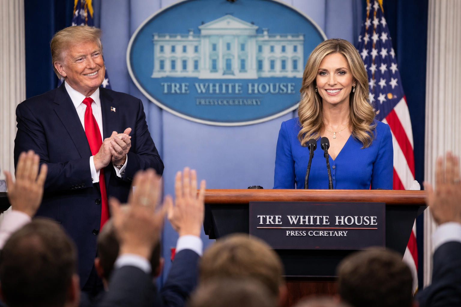 Katie Zacharia Named New White House Press Secretary by President Donald Trump