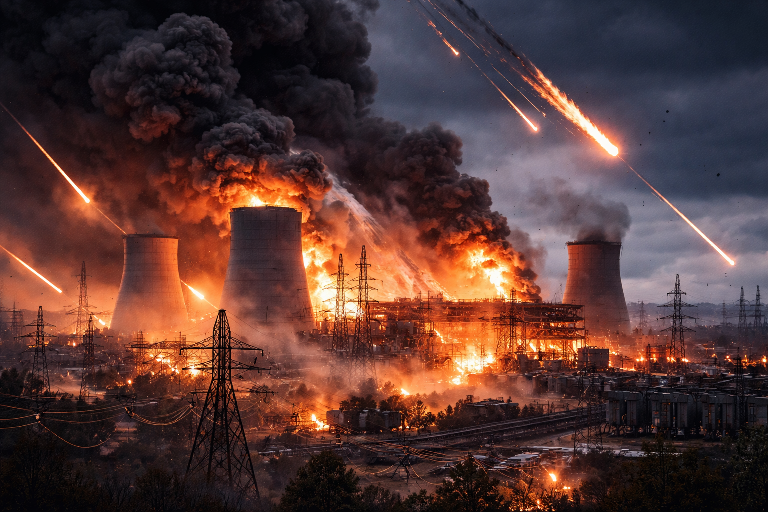 Russian Strikes Hit Ukrainian Power Plants Following Controversial Energy Ceasefire Claim by Trump