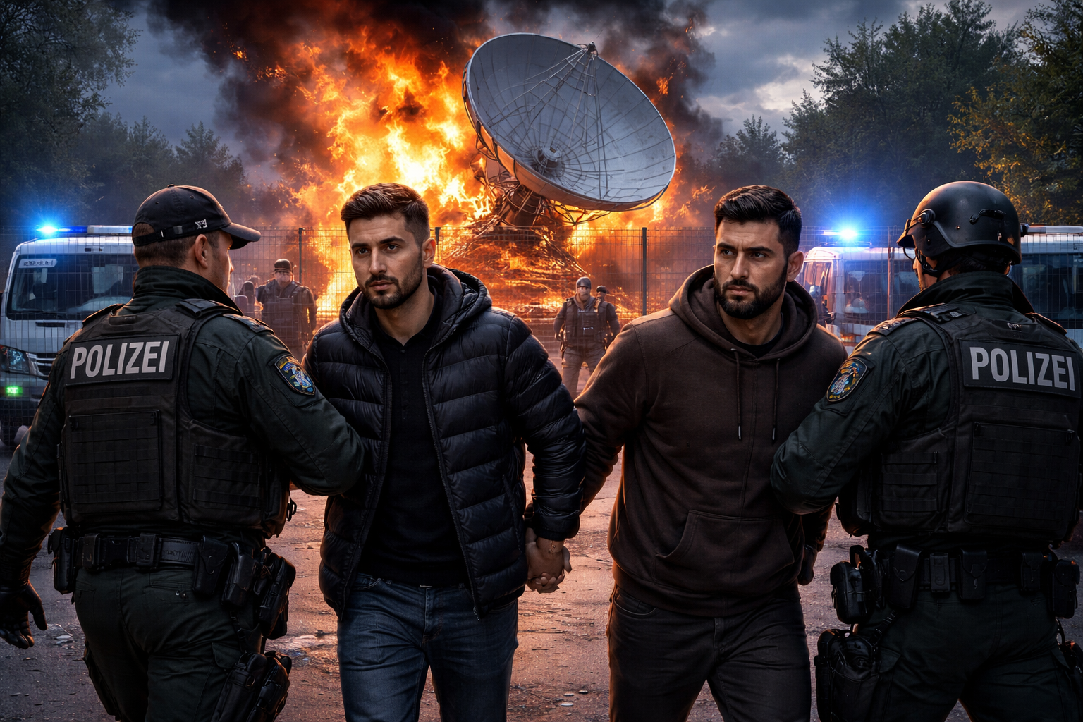 Germany Detains Two Turkish Nationals Linked to Starlink Station Fire in Poland