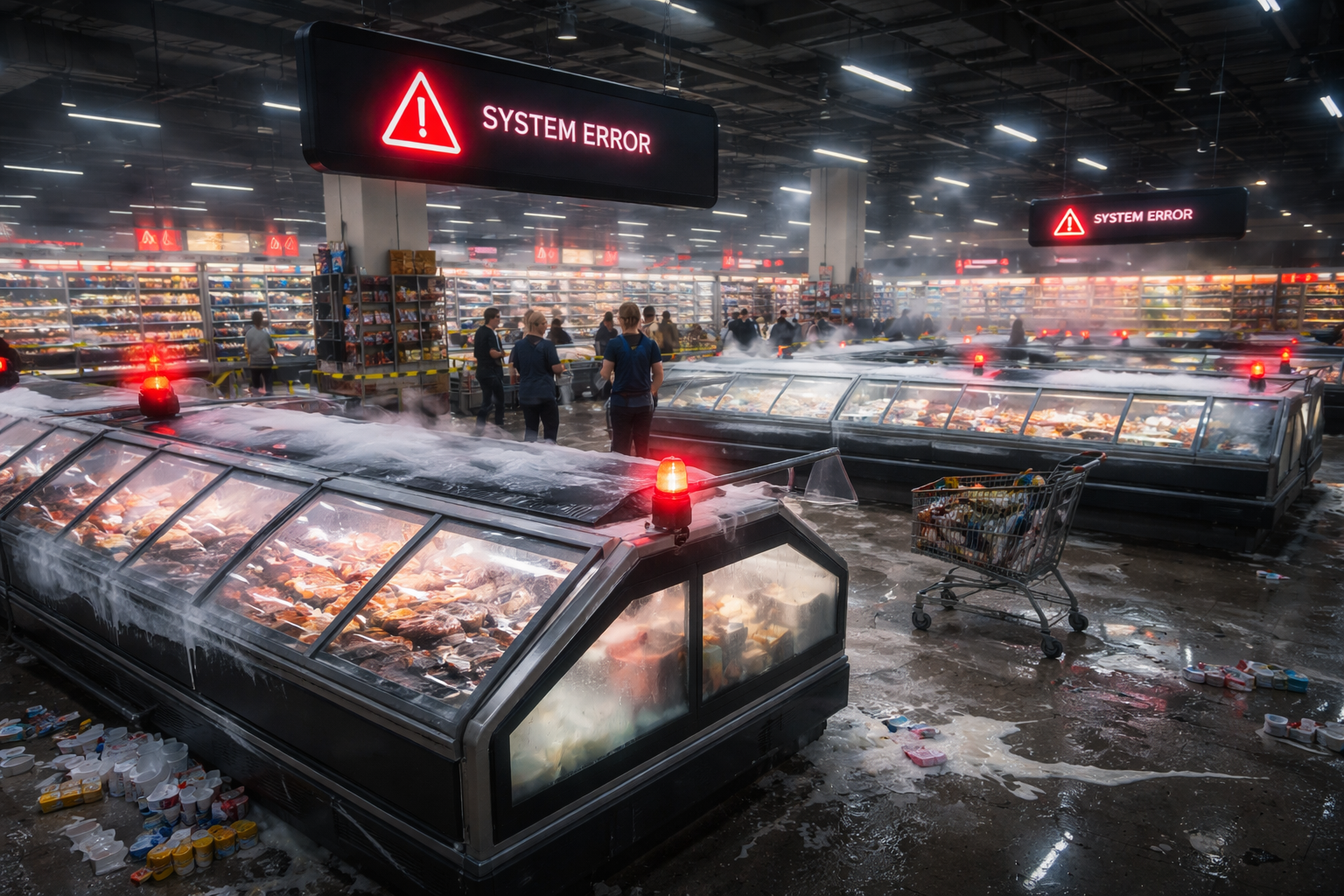 French Supermarkets Hit by Cyberattack Disrupting Refrigeration Systems Nationwide