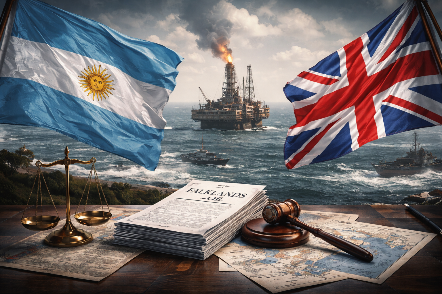 Argentina Files Legal Challenge Over UK-Authorized Falklands Oil Exploration