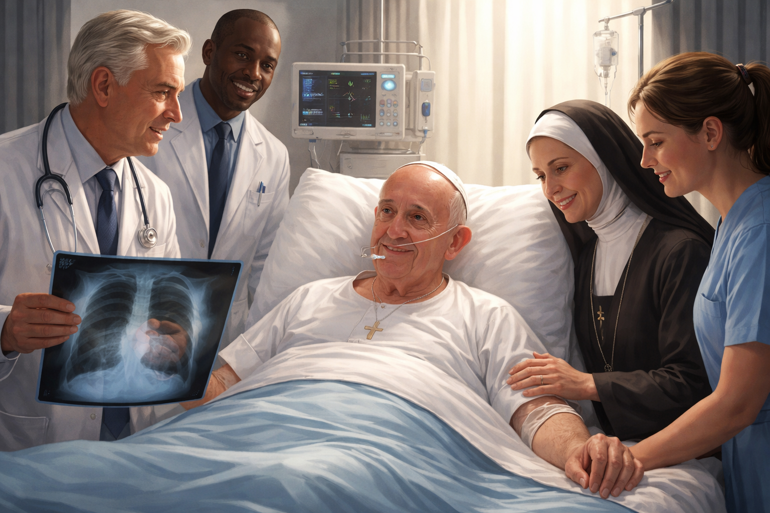 Pope Leo Undergoes Successful Lung Surgery Confirming Cancer Diagnosis