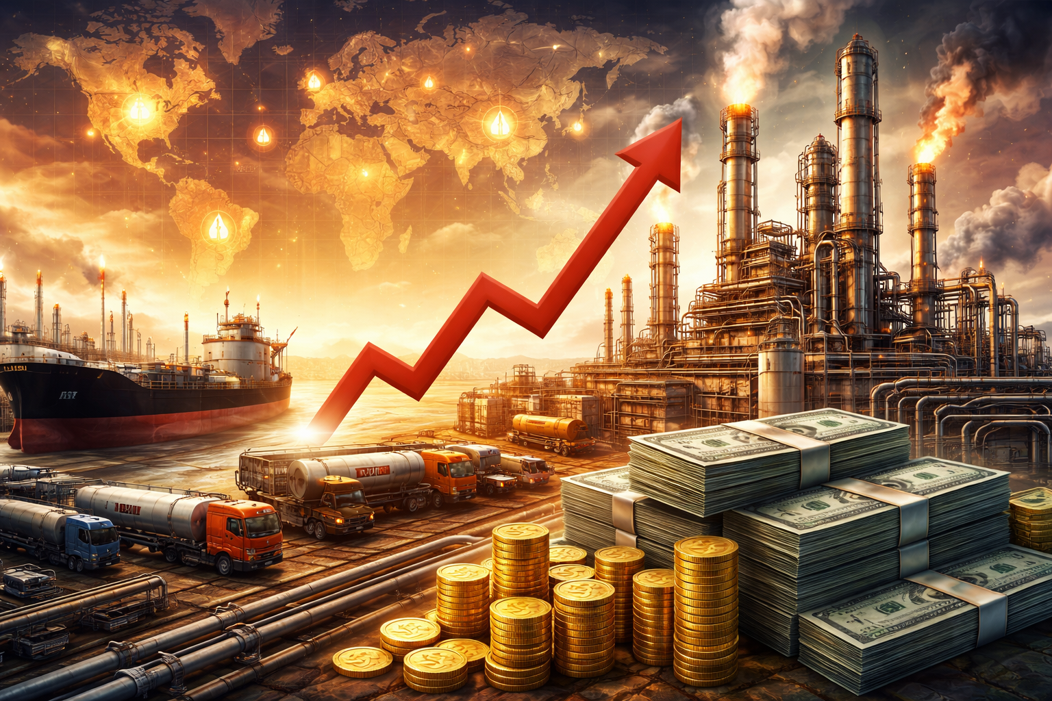 Global Diesel Shortage Spurs Record Profits for Refiners Amid Market Disruptions