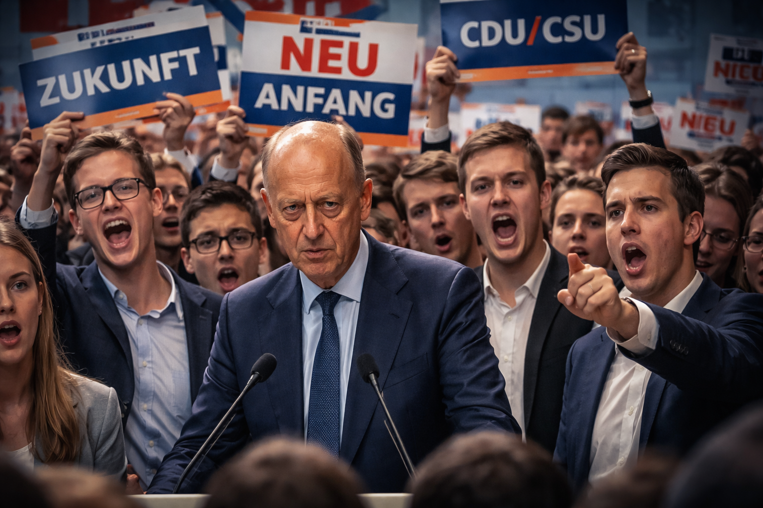 Chancellor Merz Faces Challenge from CDU/CSU Youth Wing Amid Party Struggles