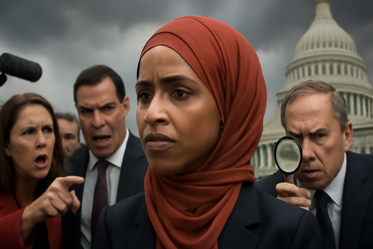 Ilhan Omar Faces Intense Criticism and Investigation Amid Political Tensions