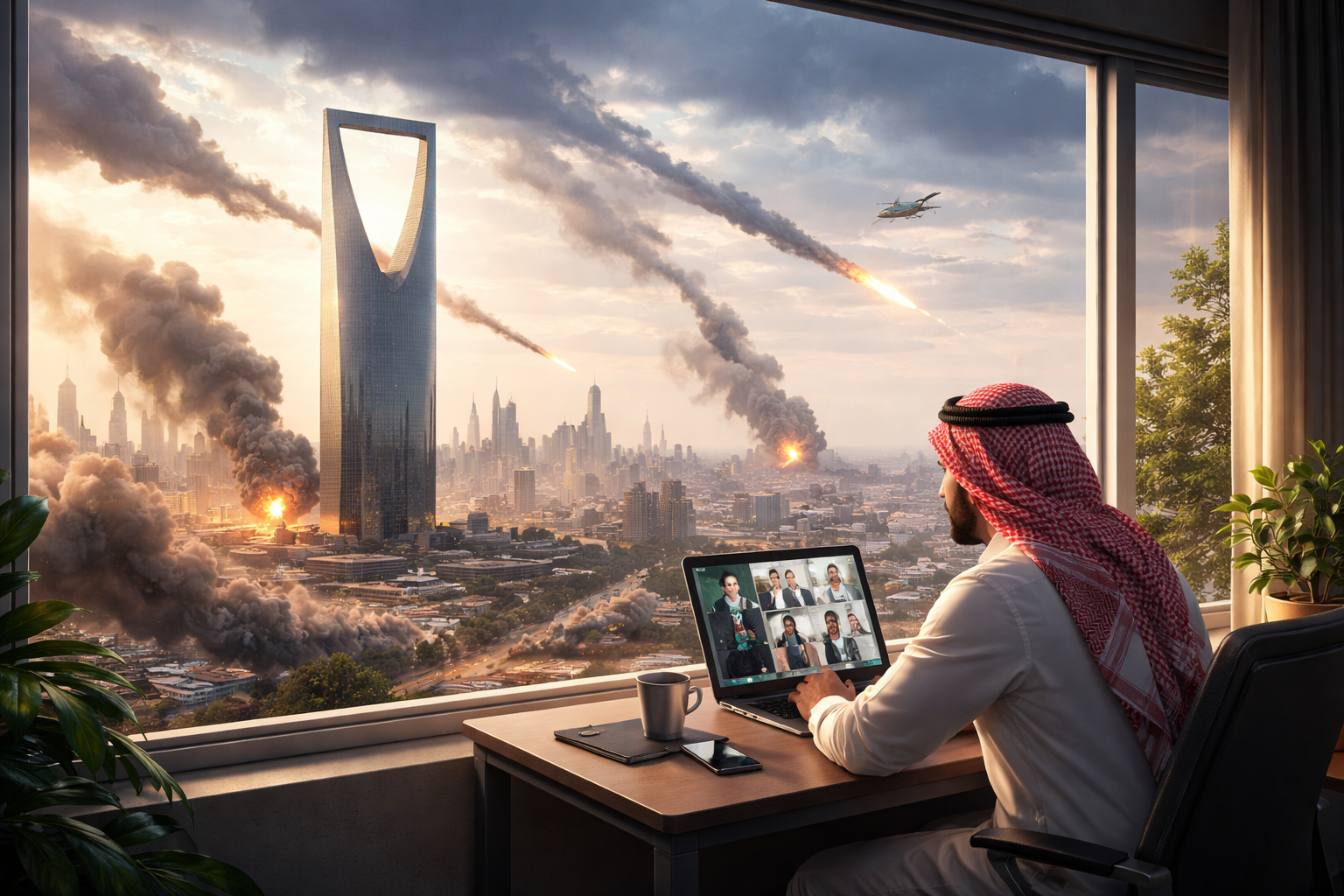Saudi Arabia Orders Kingdom Center Employees to Work From Home Amid Houthi Threats