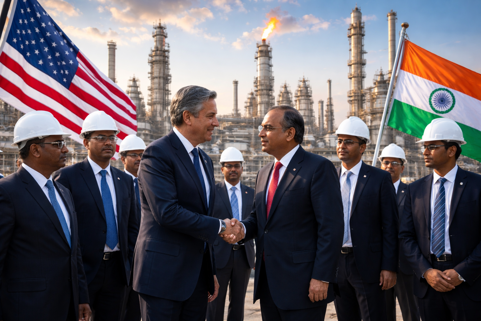 US Secretary of State Visits Reliance Refinery Amid US-India Russian Oil Trade Talks