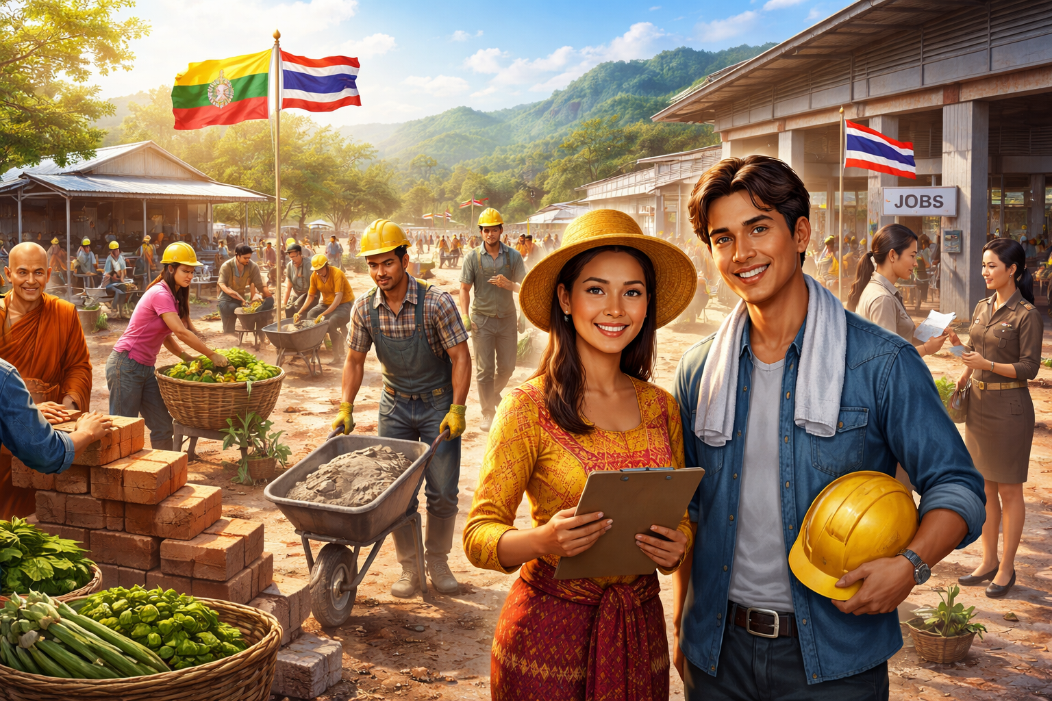 Myanmar Refugees Gain New Opportunities Through Thailand’s Labor Program