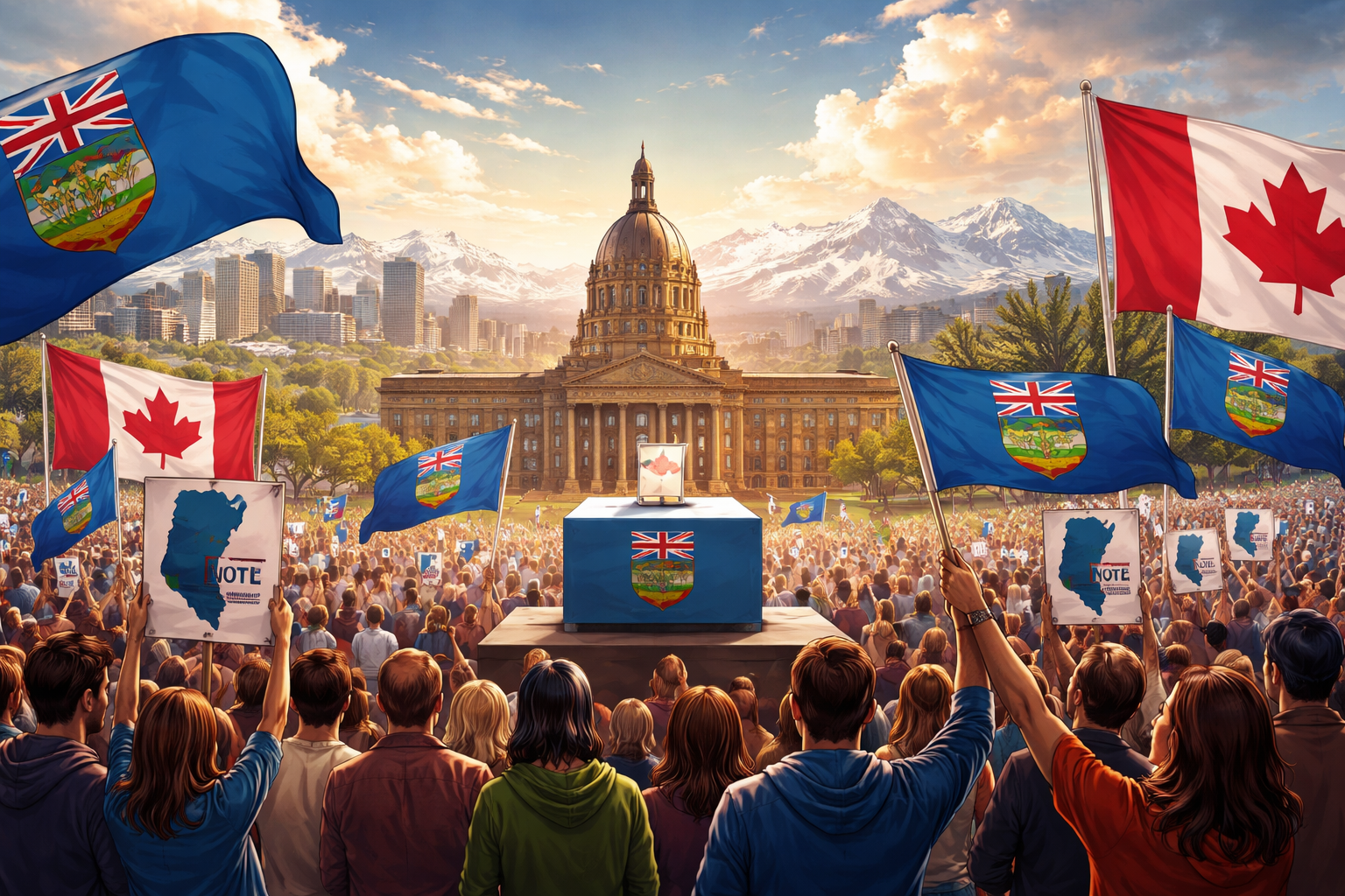 Alberta Holds Referendum on Potential Independence from Canada