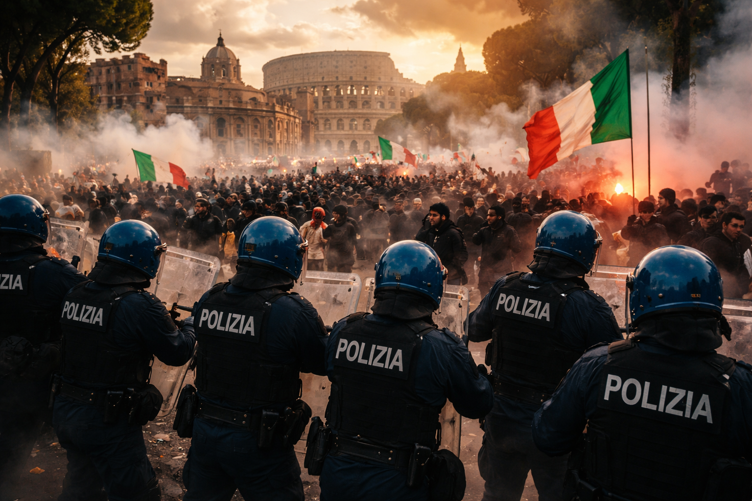 Italy Set to Enforce Stricter Security Measures Following Weekend Protests